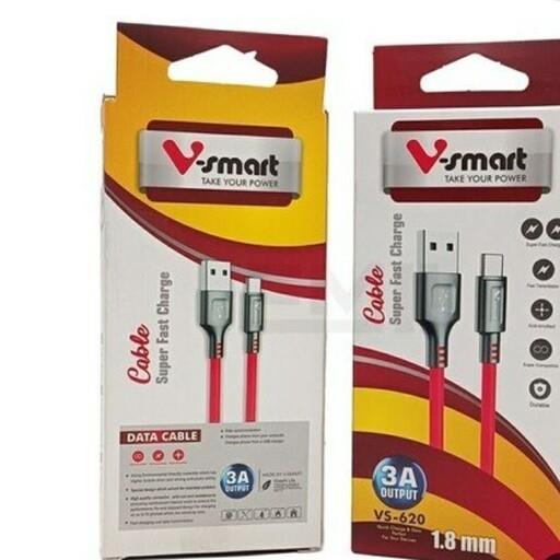 کابل فست شارژ تایپ سی ، برند وی اسمارت